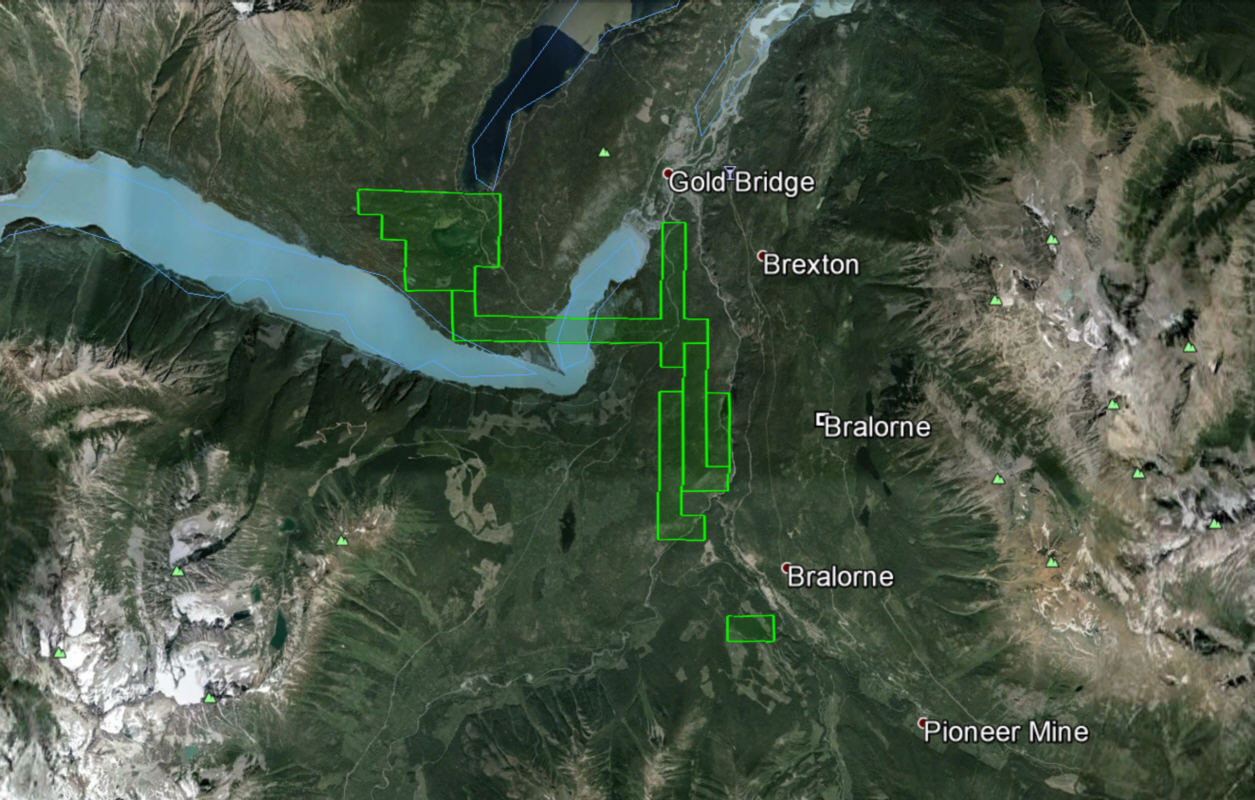 Bralorne/Gold Bridge Area Claims